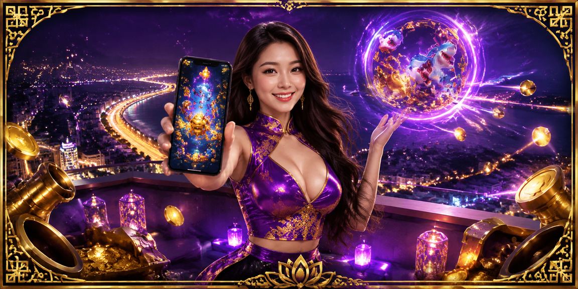 Trò chơi bắn cá tại Phan Thiết dưới ánh đèn neon – không khí giải trí biển